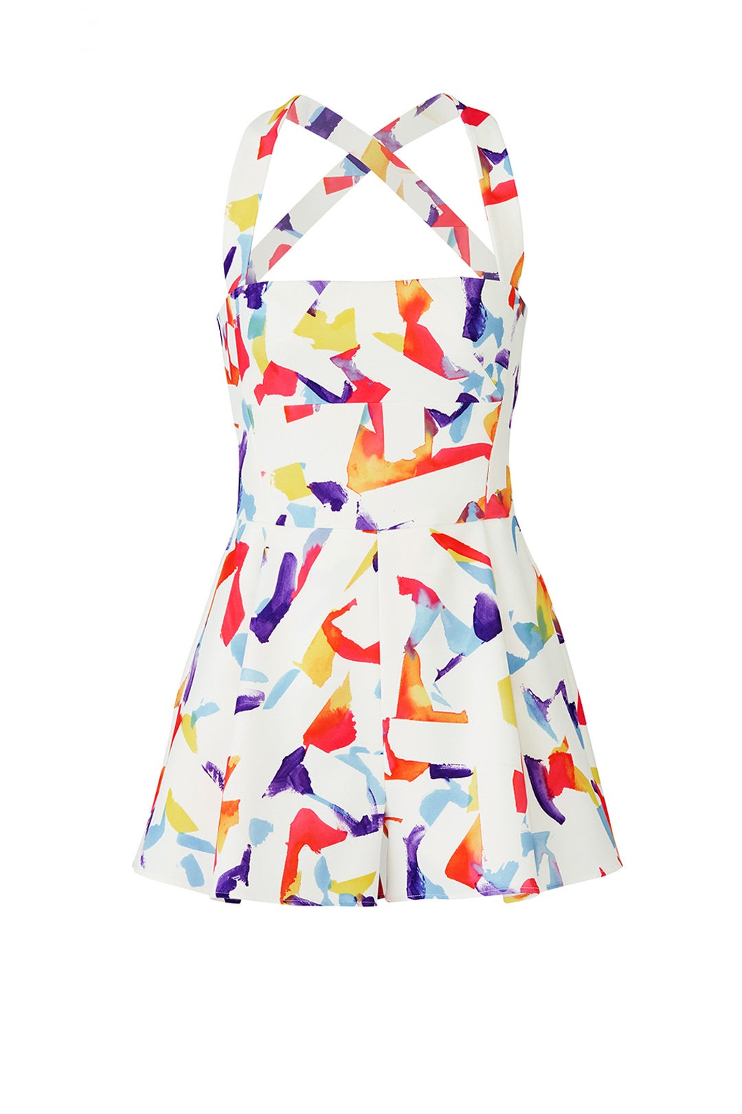 Printed Emerson Romper by Black Halo 3