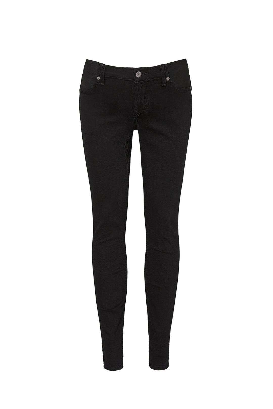 Bair Black Maternity Ankle Skinny Jeans by 7 For All Mankind