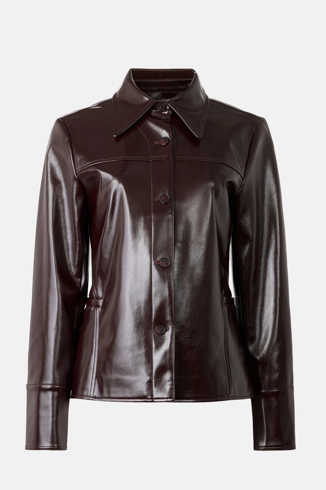 Daisy Faux Leather Jacket by Joe's Jeans 4