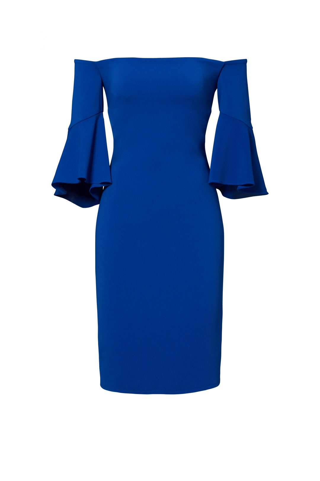 Cobalt Off Shoulder Dress by Laundry by Shelli Segal 3