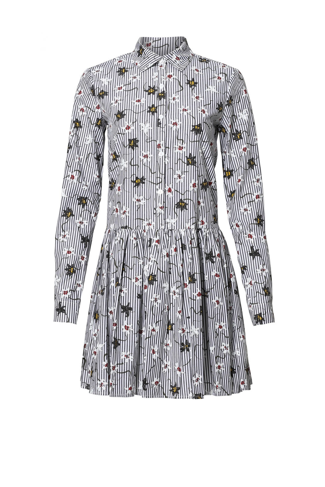 Lily Striped Dress by Opening Ceremony
