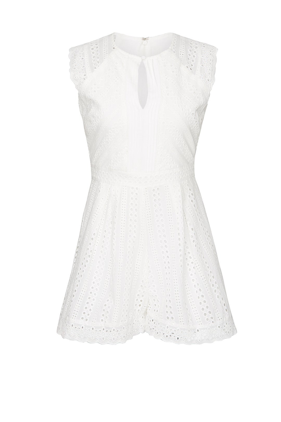 Janel Eyelet Romper by Adelyn Rae 3