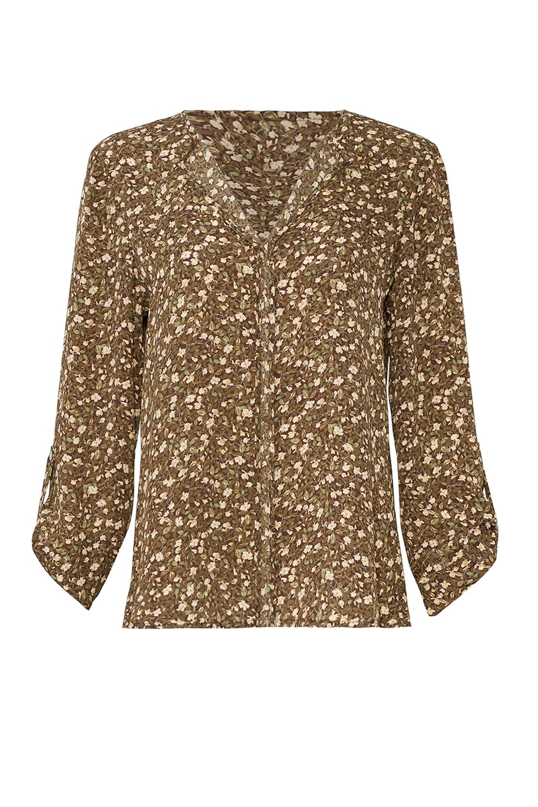 Back Pleated Blouse by B Collection by Bobeau 4