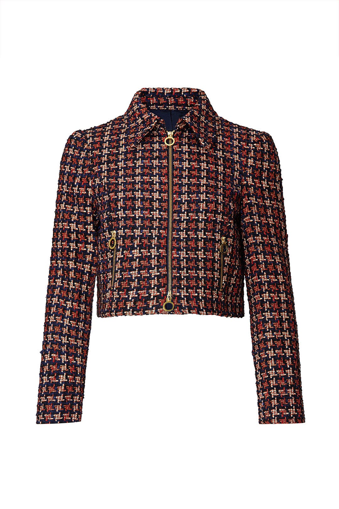 Cropped Tweed Jacket by Jill Jill Stuart 4