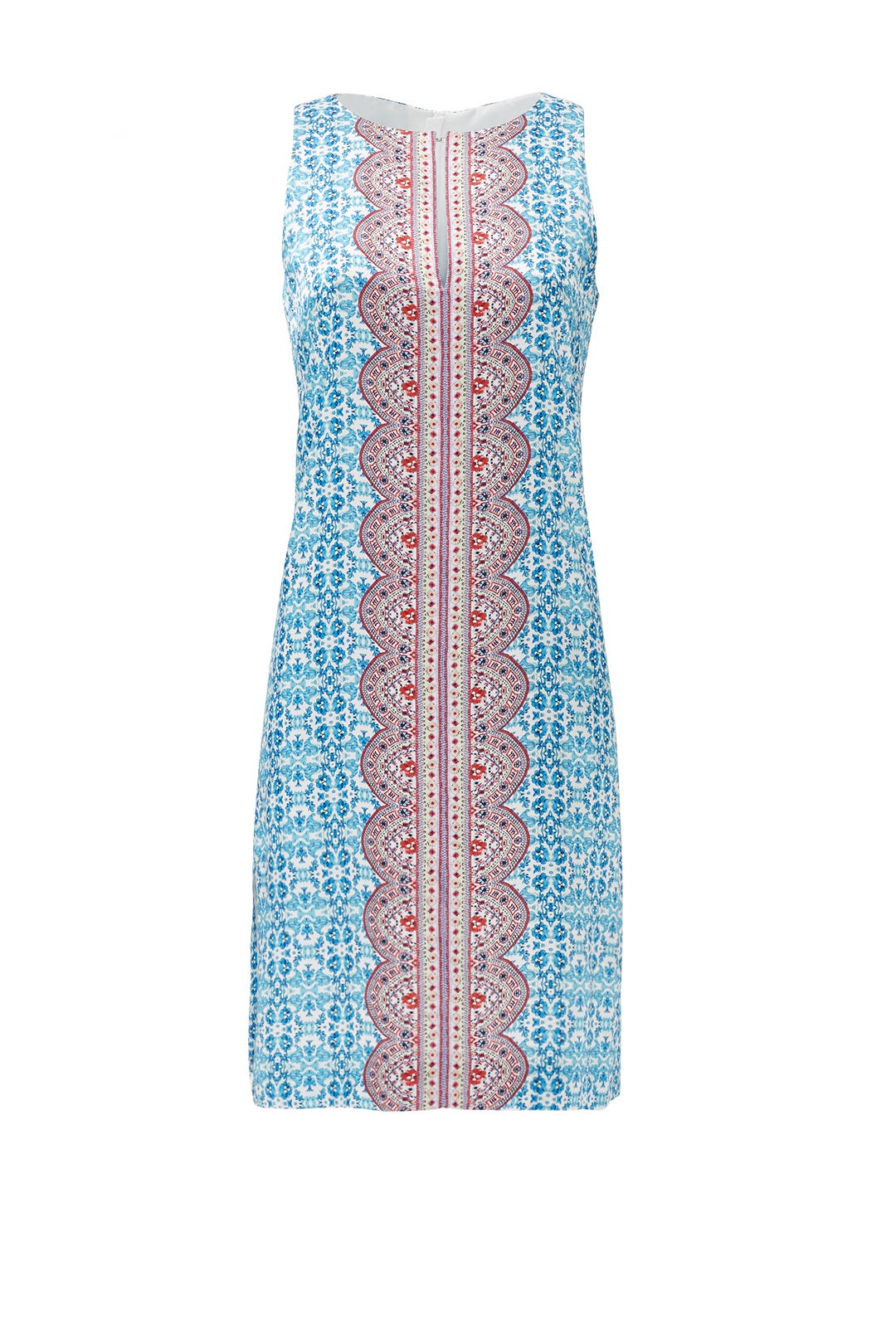 Blue Porcelain Print Shift Dress by Nanette Lepore 3