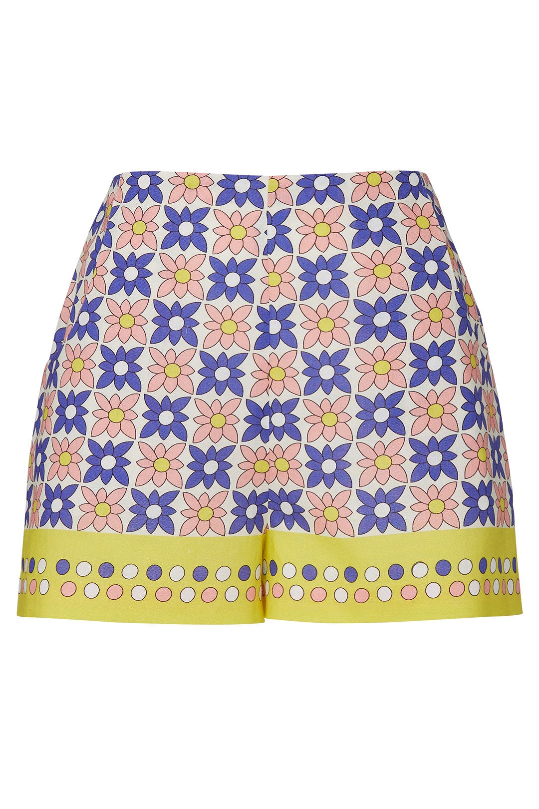 Daisy Field High Waisted Shorts by Nicole Miller 4