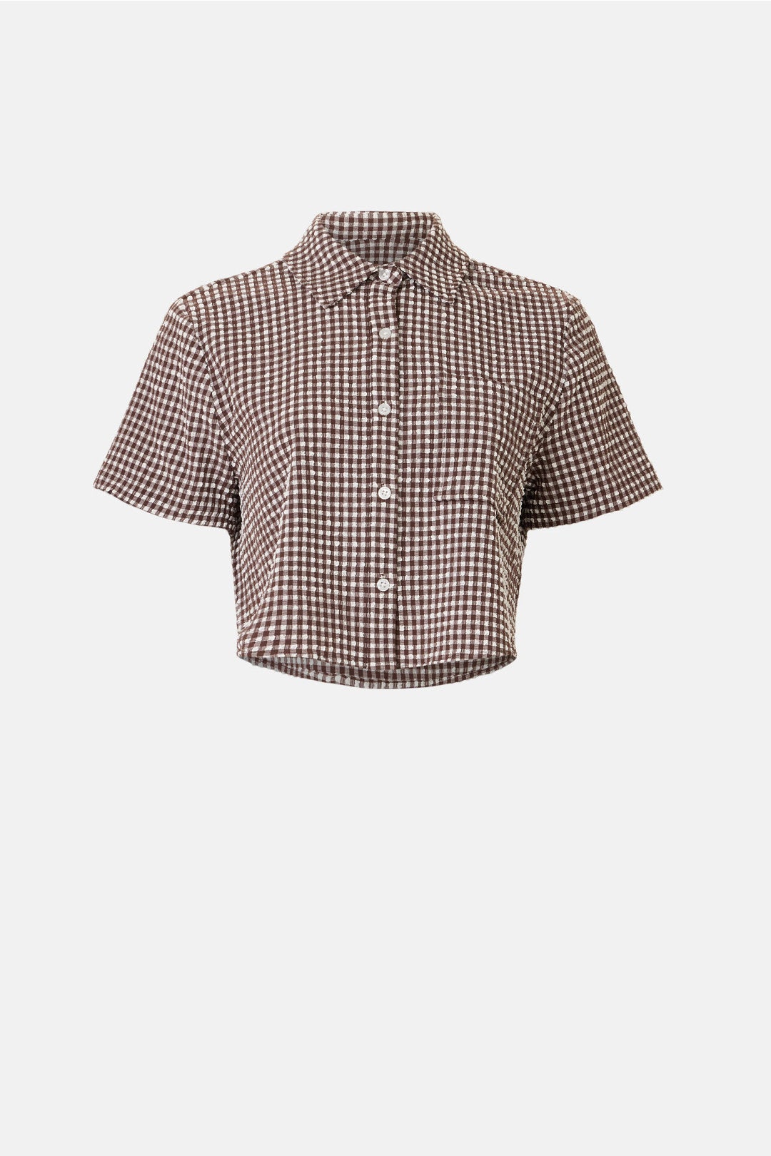 Solange Gingham Top by SIMKHAI