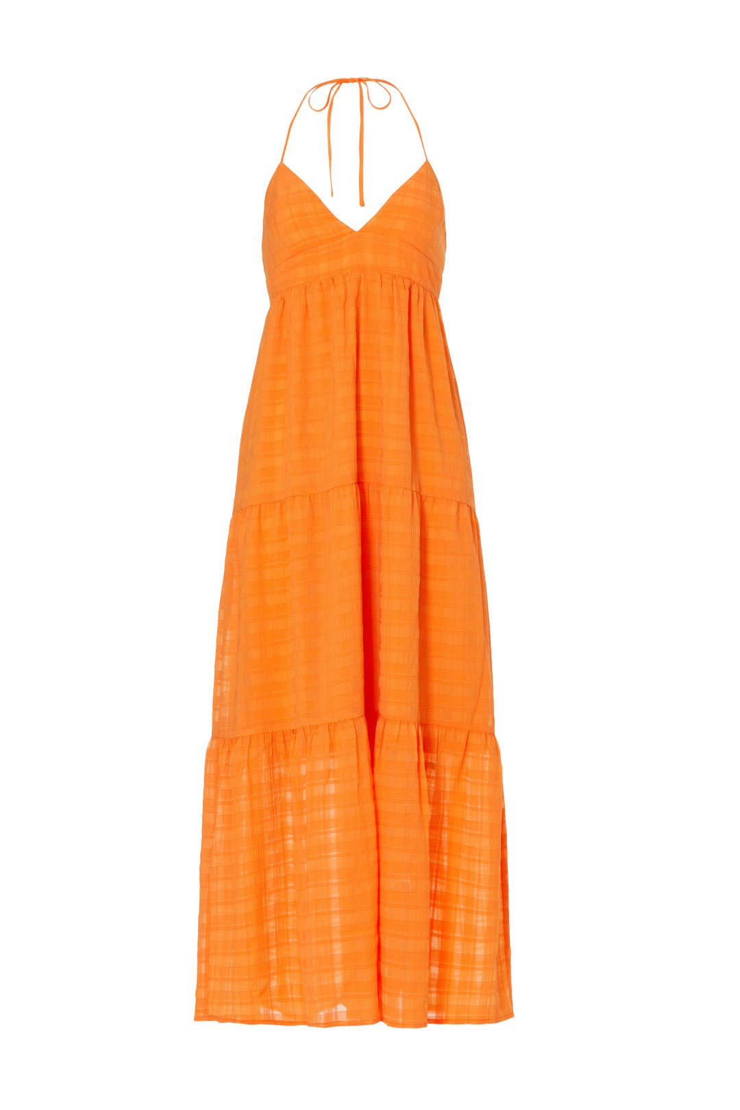 Orange Midi Dress by Slate & Willow | Rent the Runway
