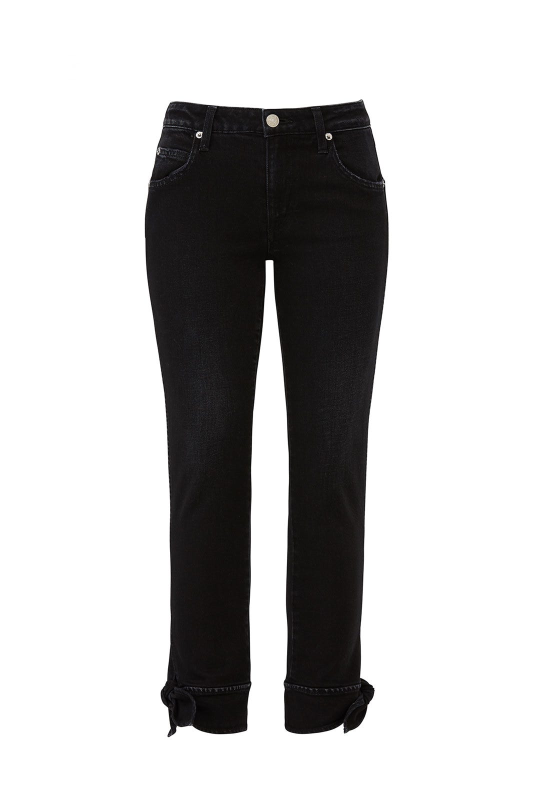 Tie Ankle Jeans by AMO 3