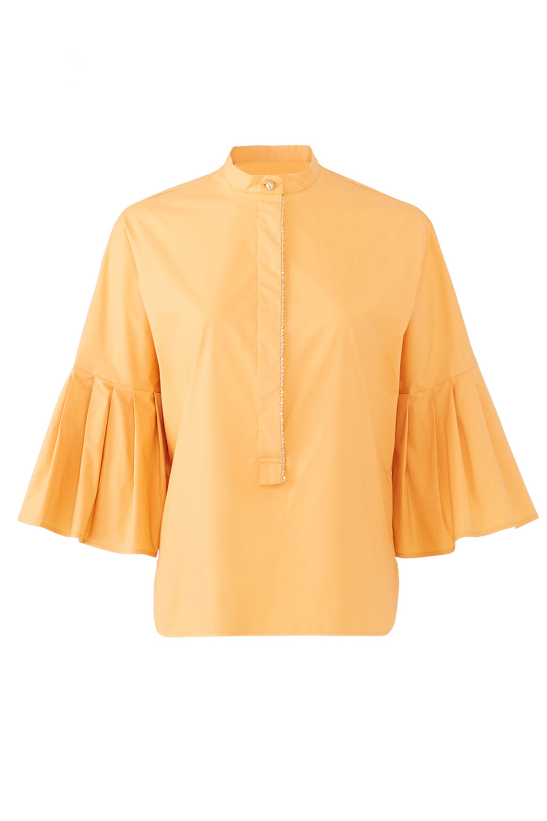 Pleated Poplin Shirt by Genny 3