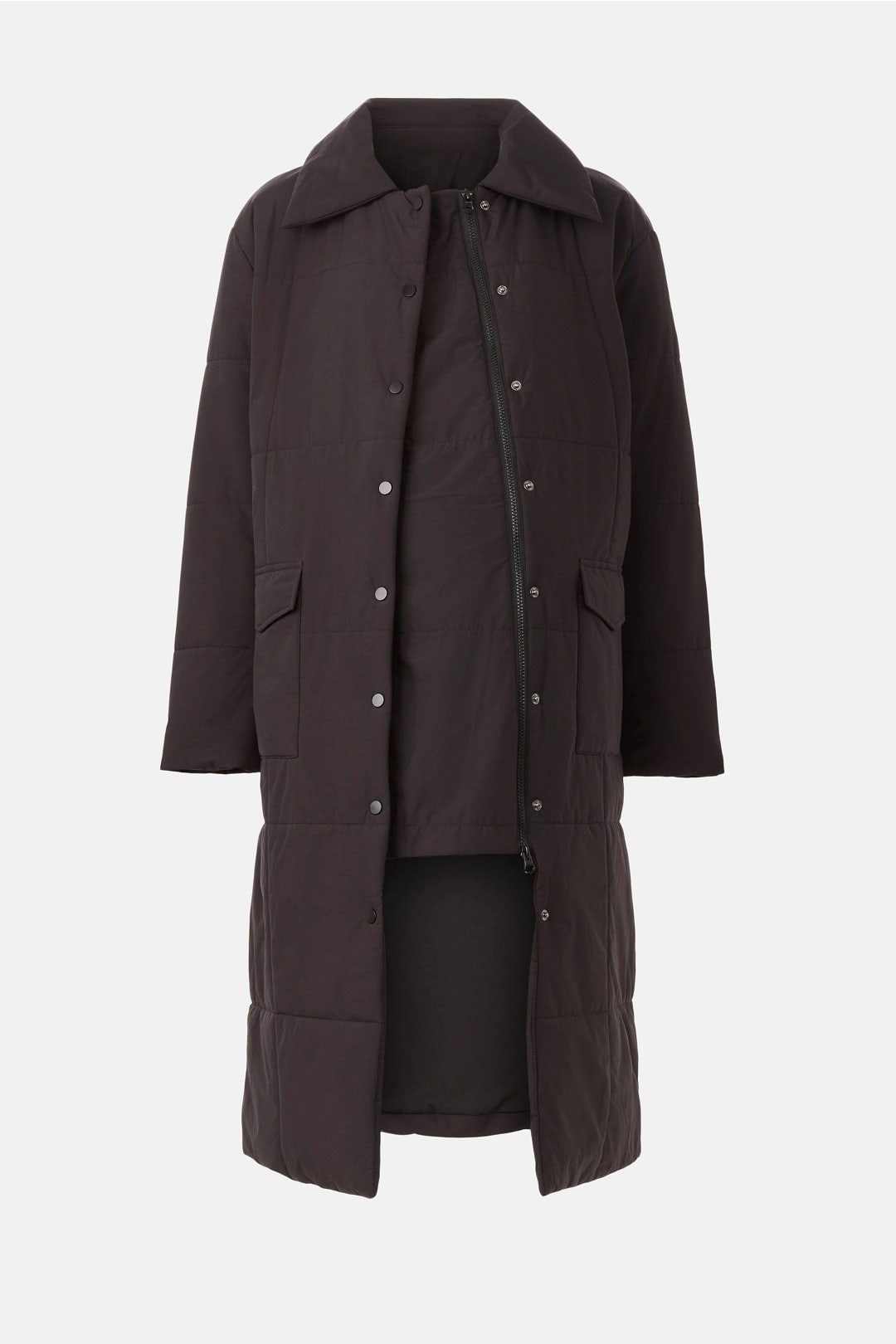 Maternity Puffer Coat by NOM Maternity 4