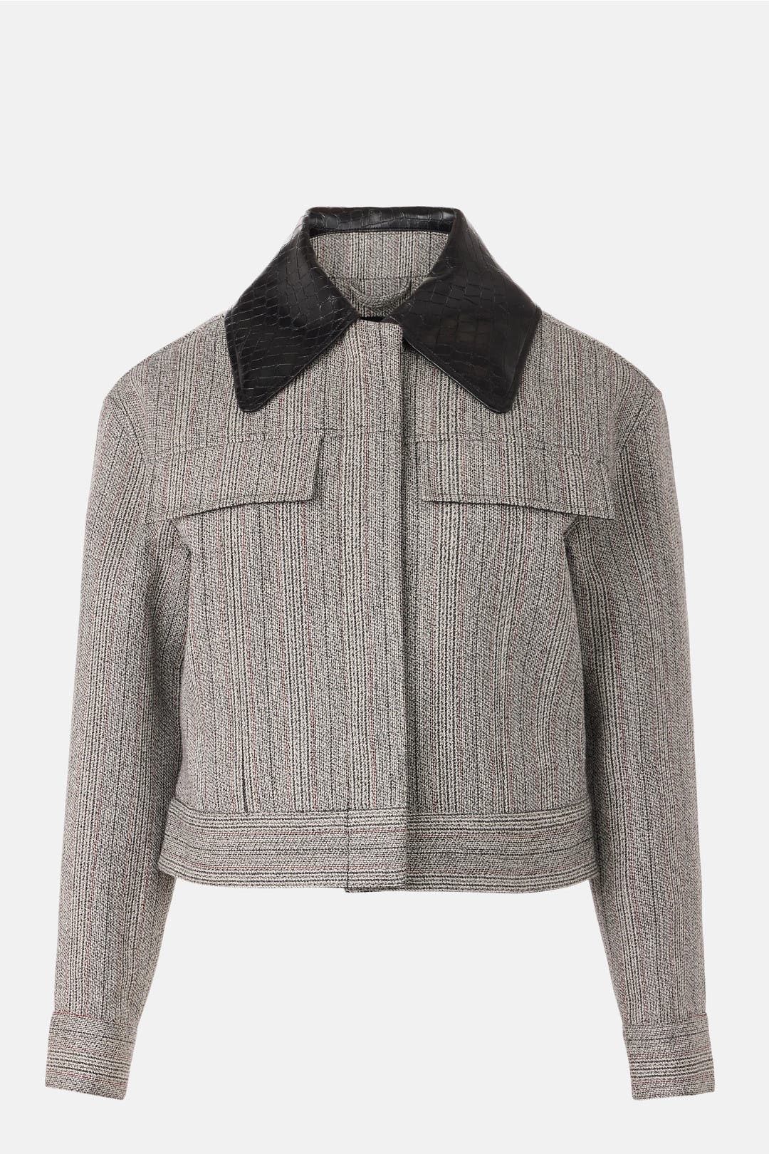 Tailored Jacket With Combo Collar by 3.1 Phillip Lim | Rent the Runway