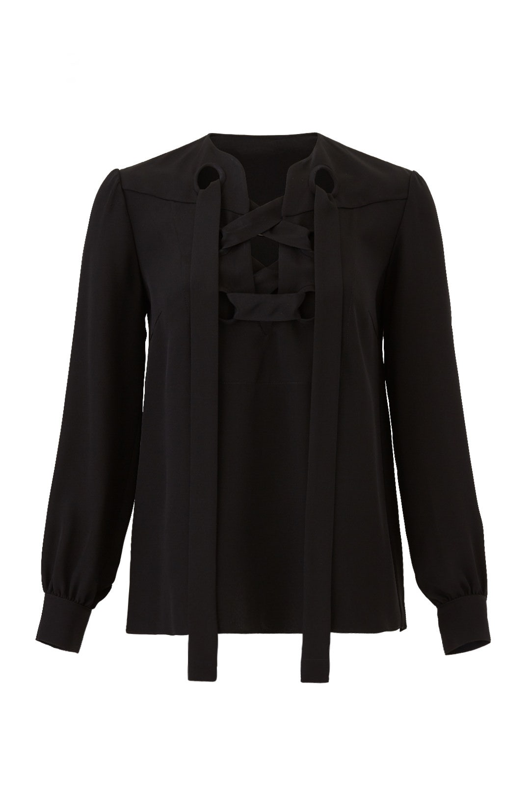 Sara Lace Up Blouse by DEREK LAM 3