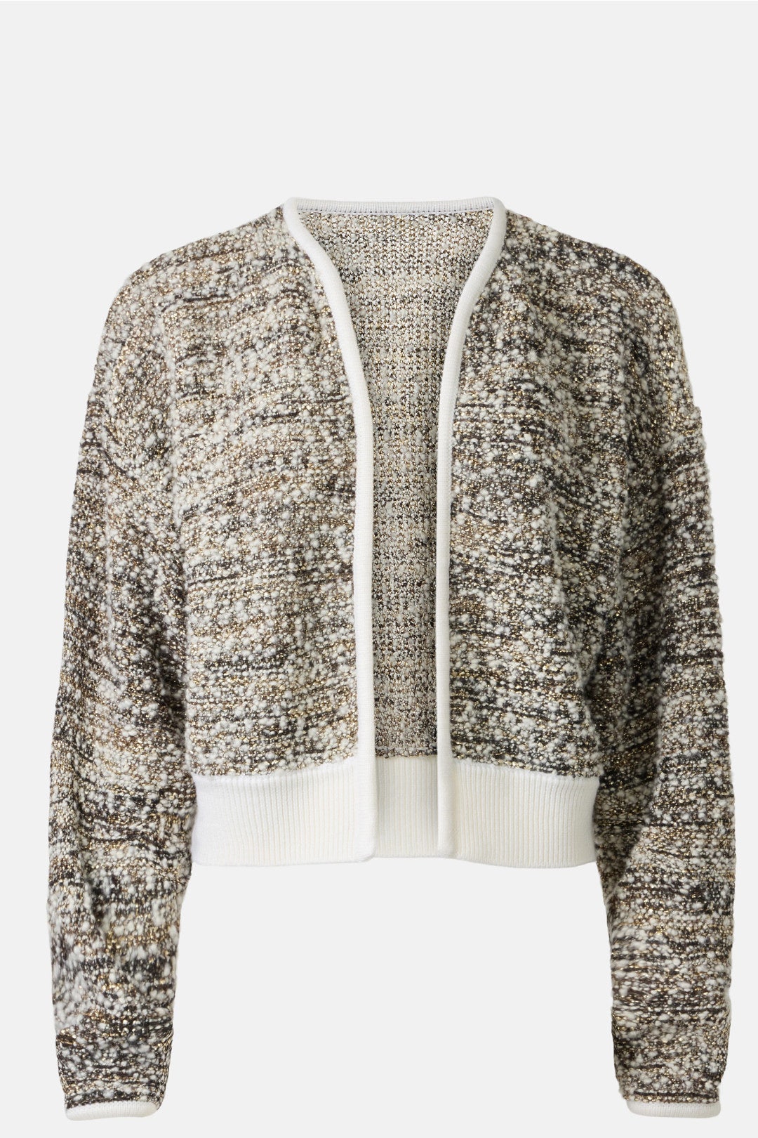 Flelani Speckled Cardigan by BOSS 4