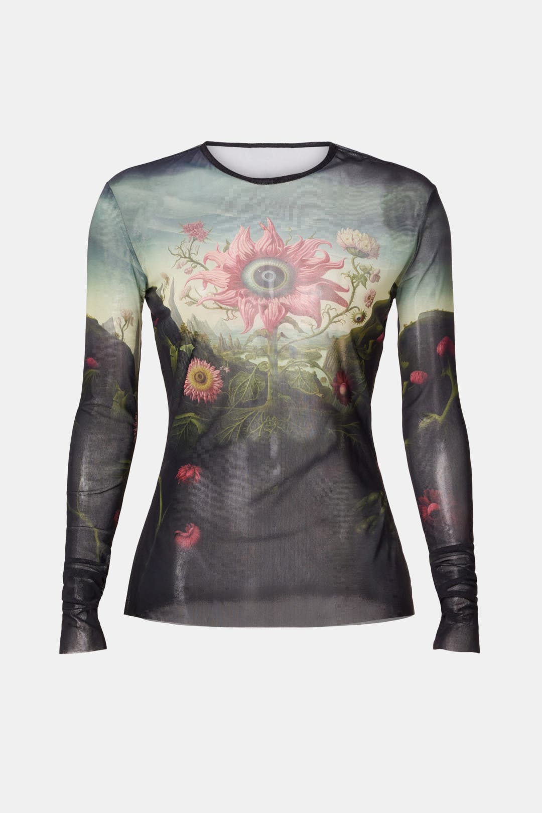 patterned mesh top