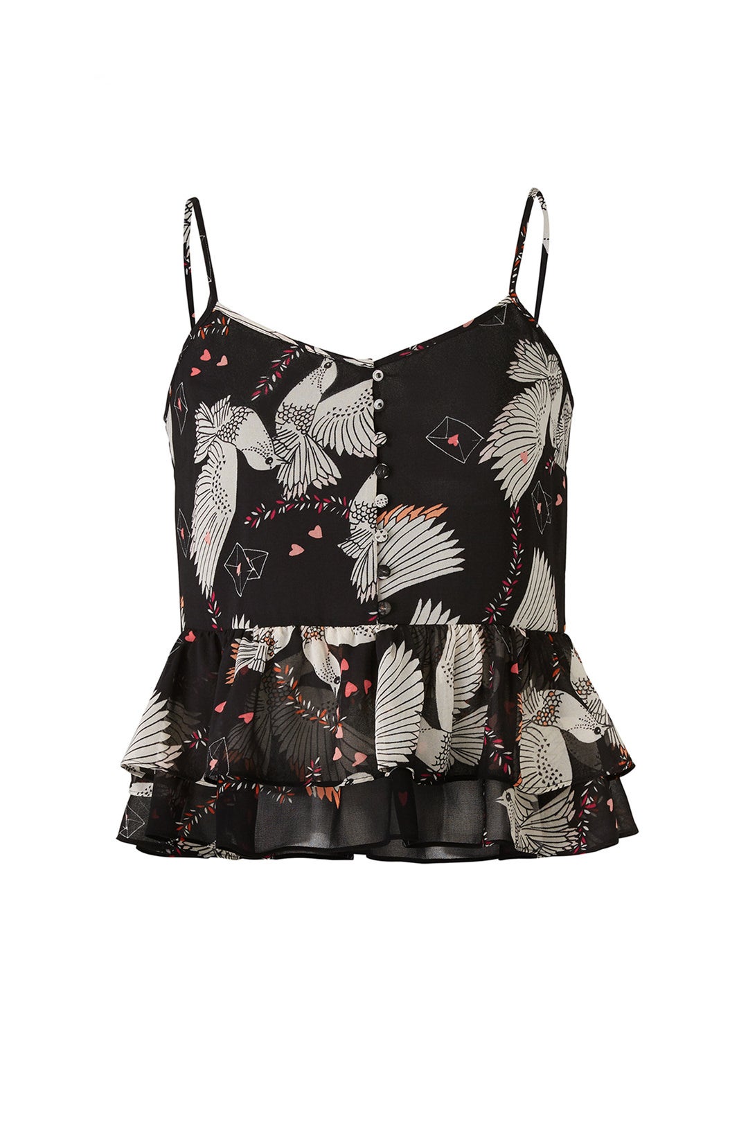 Black Veeda Top by Rebecca Minkoff