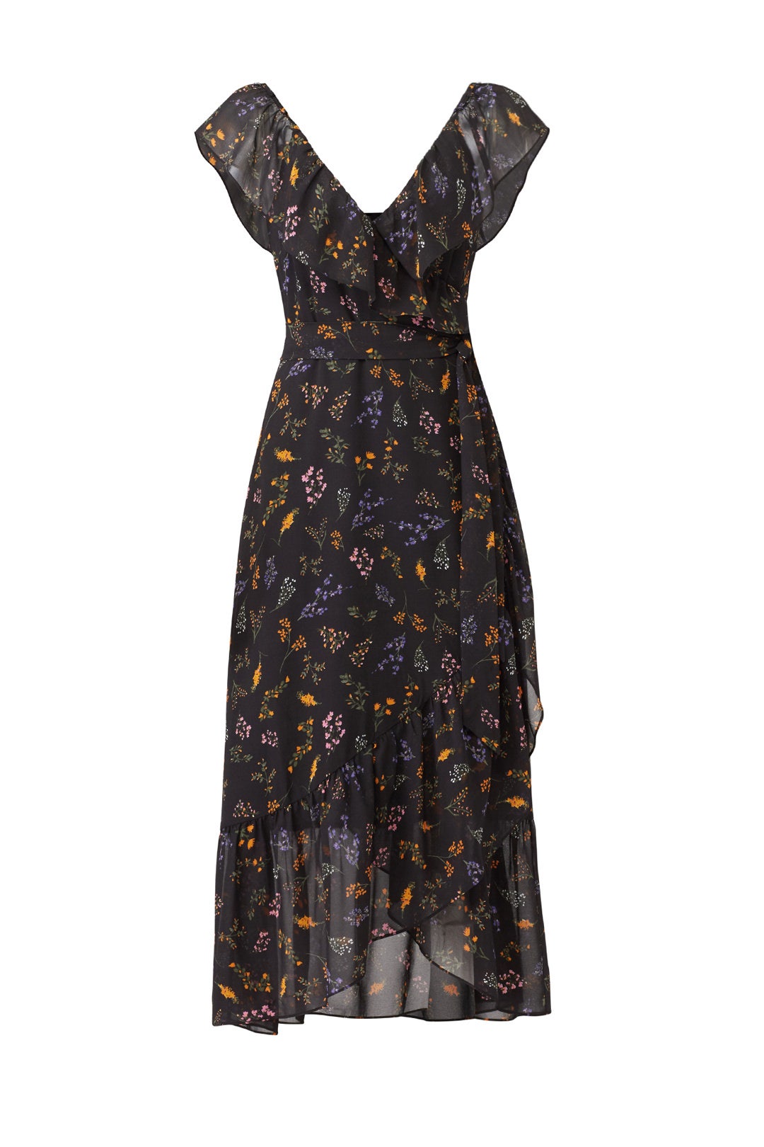 Floral Jessica Wrap Dress by Rebecca Minkoff 3