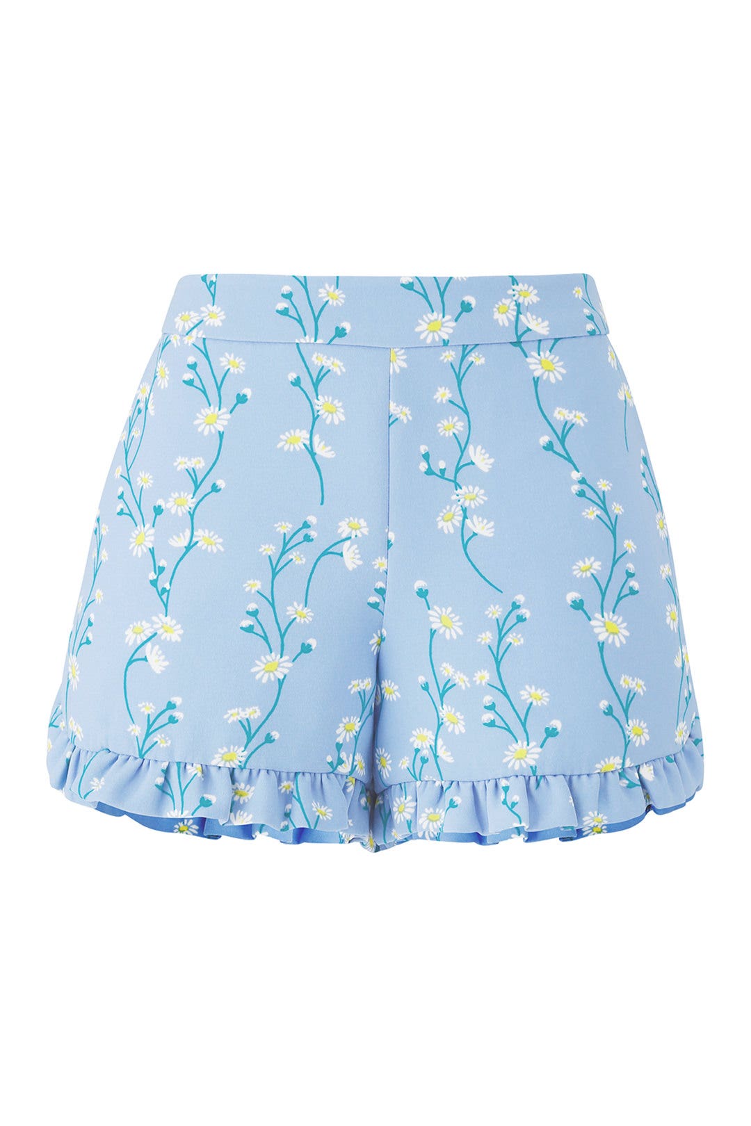 Daisy Vine Ruffle Shorts by Draper James