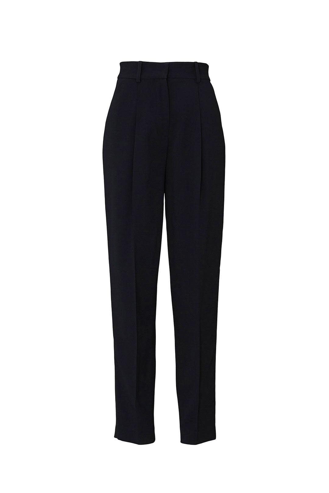 Black Ankle Tuxedo Pants by Emporio Armani 4