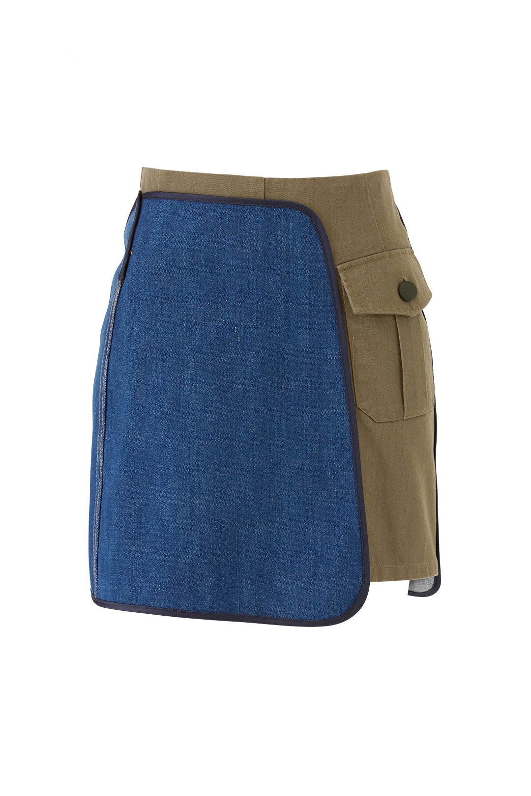Vintage Denim Hybrid Skirt by Harvey Faircloth