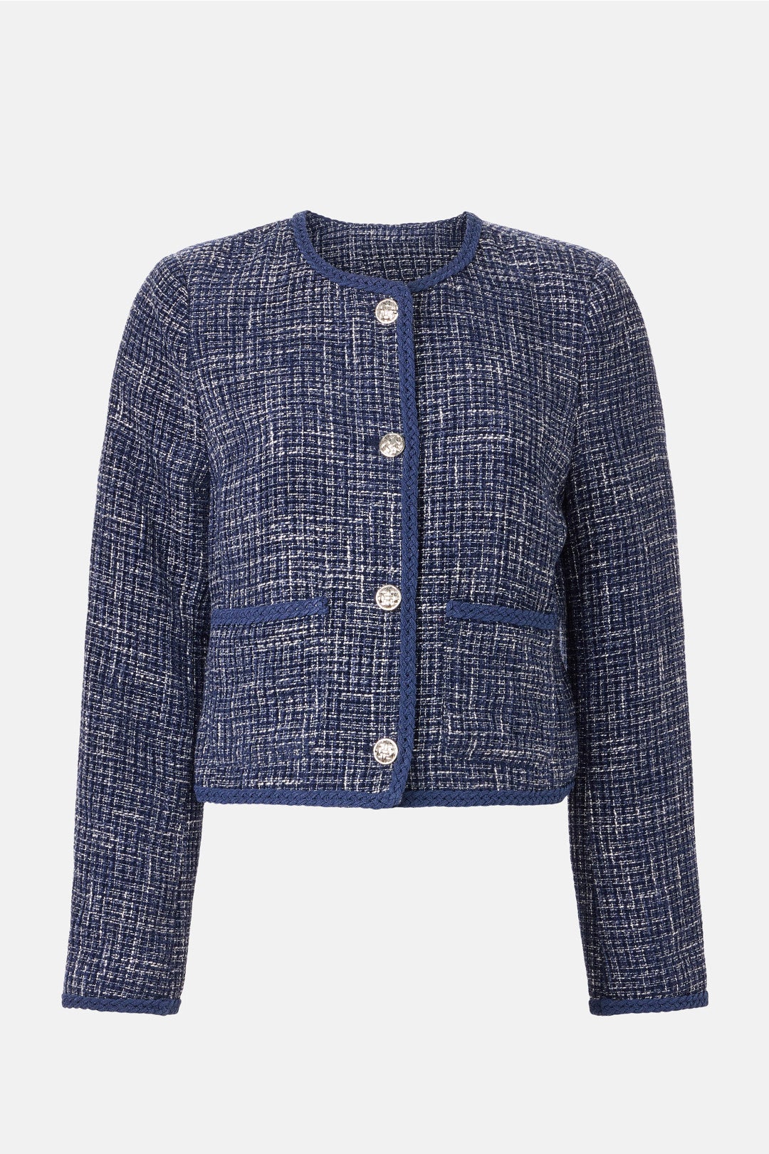 Patch Pocket Tweed Jacket by Laundry by Shelli Segal 4