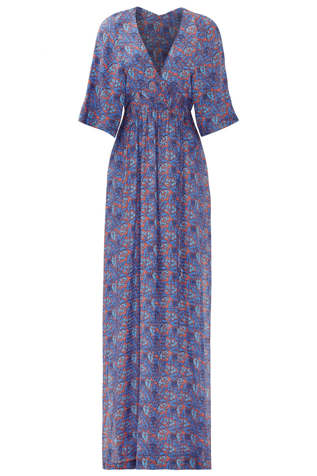 Floral Corinne Caftan Maxi by Tory Burch