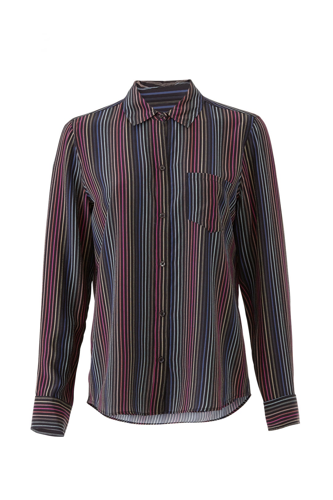 Rainbow Stripe Kate Blouse by Rails