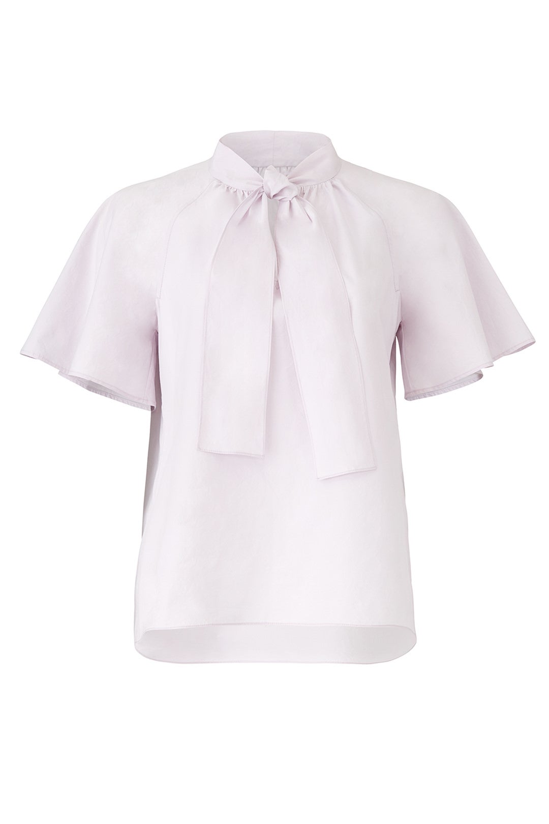 Short Sleeve Poplin Top by Rebecca Taylor NYC