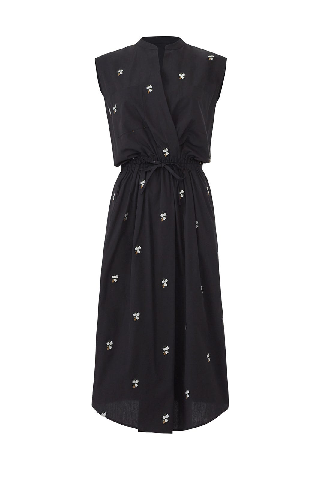 Micro Floral Utility Dress by VINCE. 3