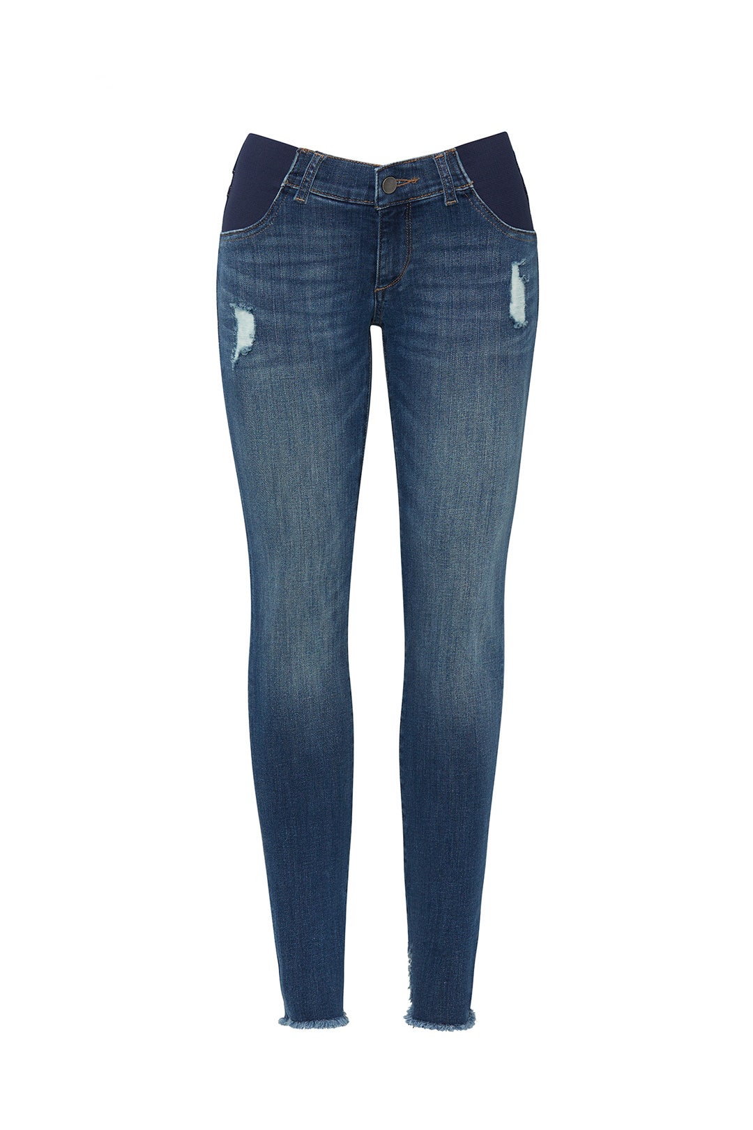 Blue Emma Maternity Low Rise Skinny Jeans by DL1961