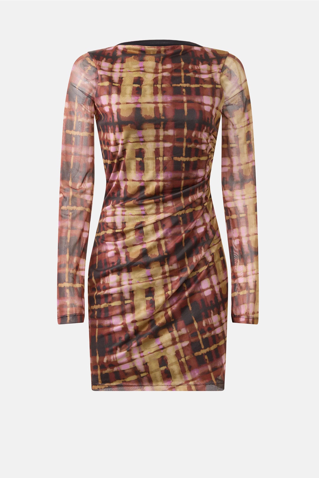 Quinn Plaid Mini Dress by west of. 4