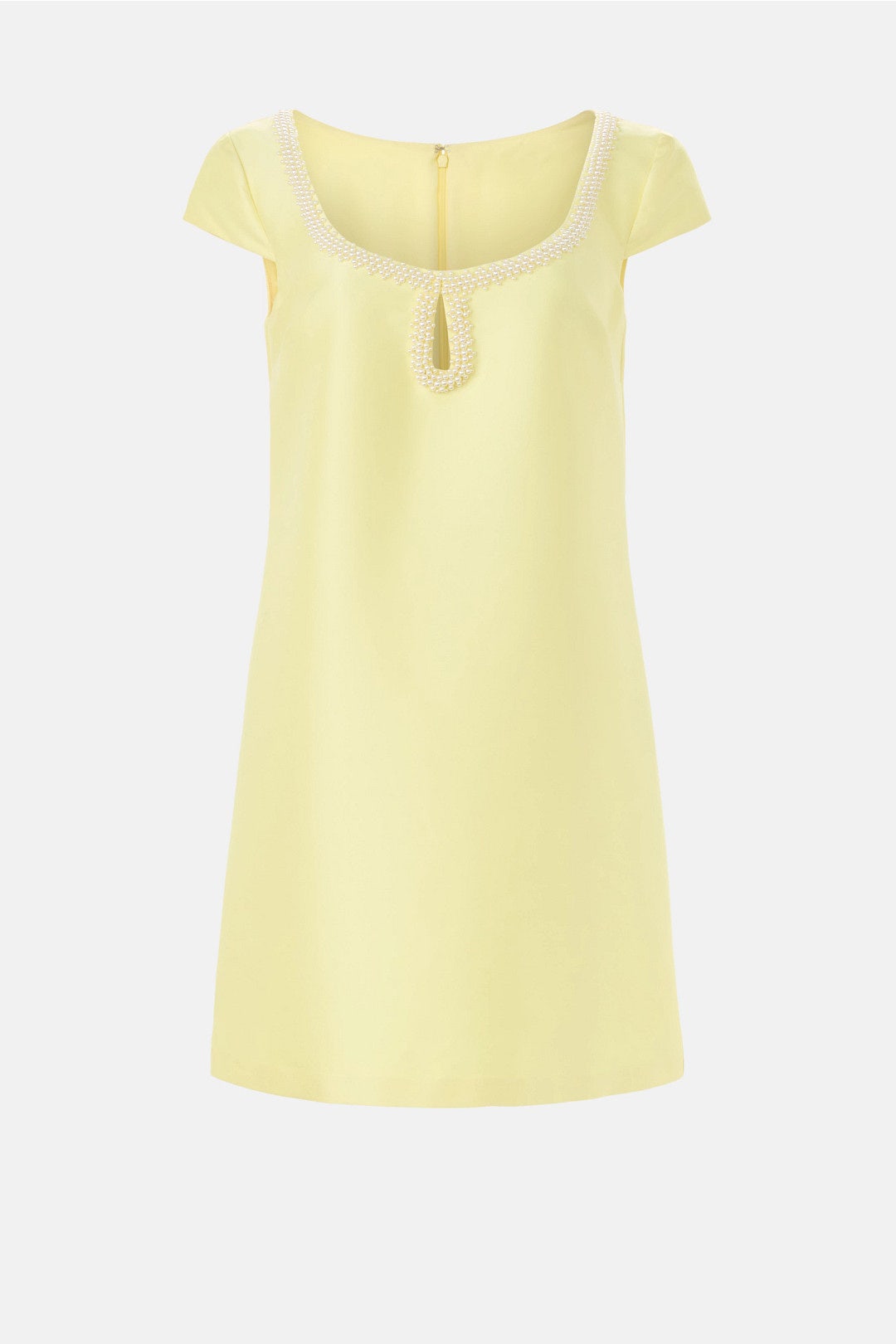 Beaded Scoop Dress by Badgley Mischka