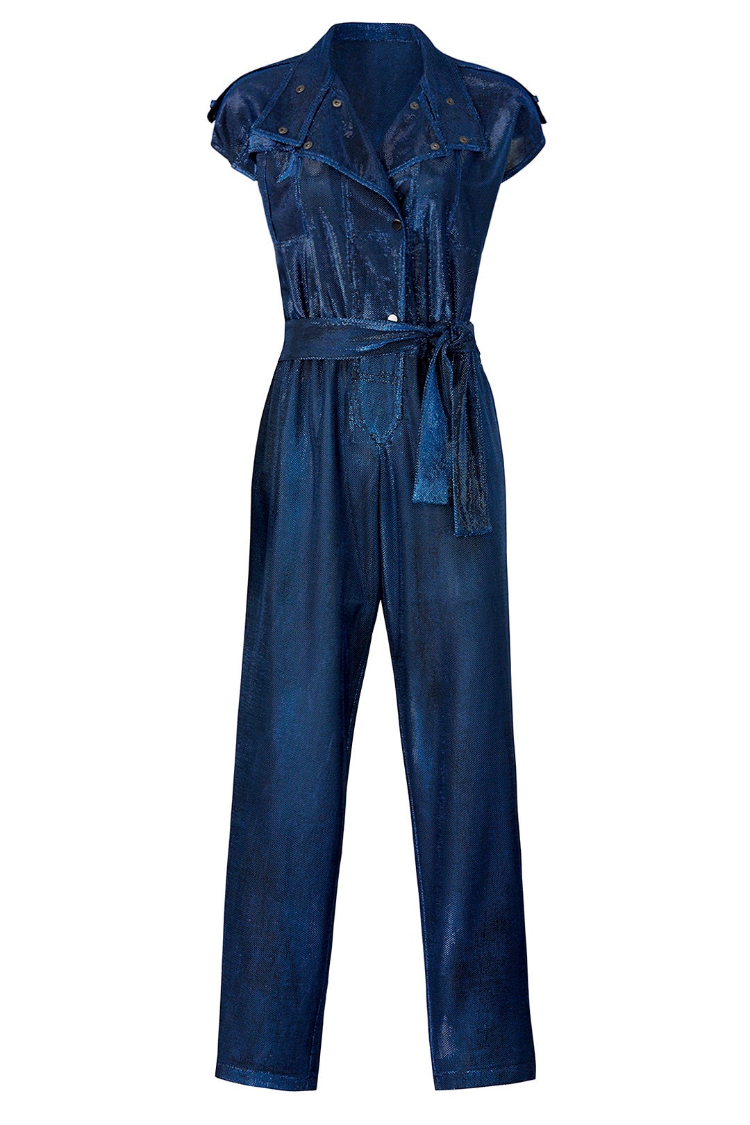 Retro Blue Jumpsuit by Carolina Ritzler 3