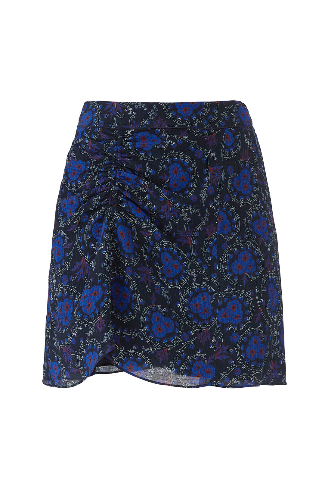 Ruched Floral Skirt by Derek Lam 10 Crosby