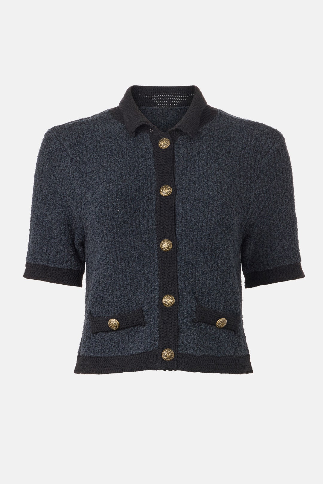Navy Marie Cardigan by Veronica Beard 4