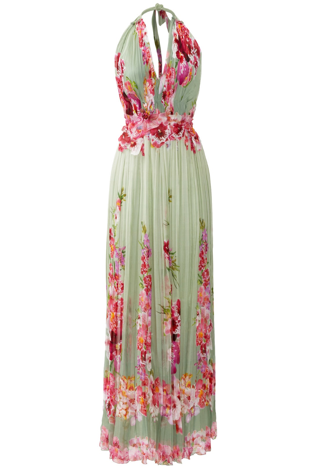 Cascading Roses Gown by Alberta Ferretti