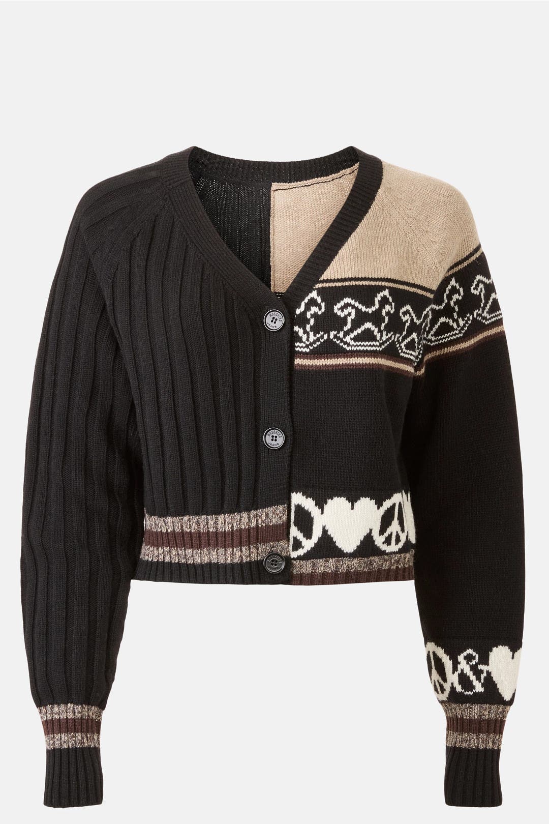 Mixed Wool Cashmere Sweater by Moschino Jeans | Rent the Runway