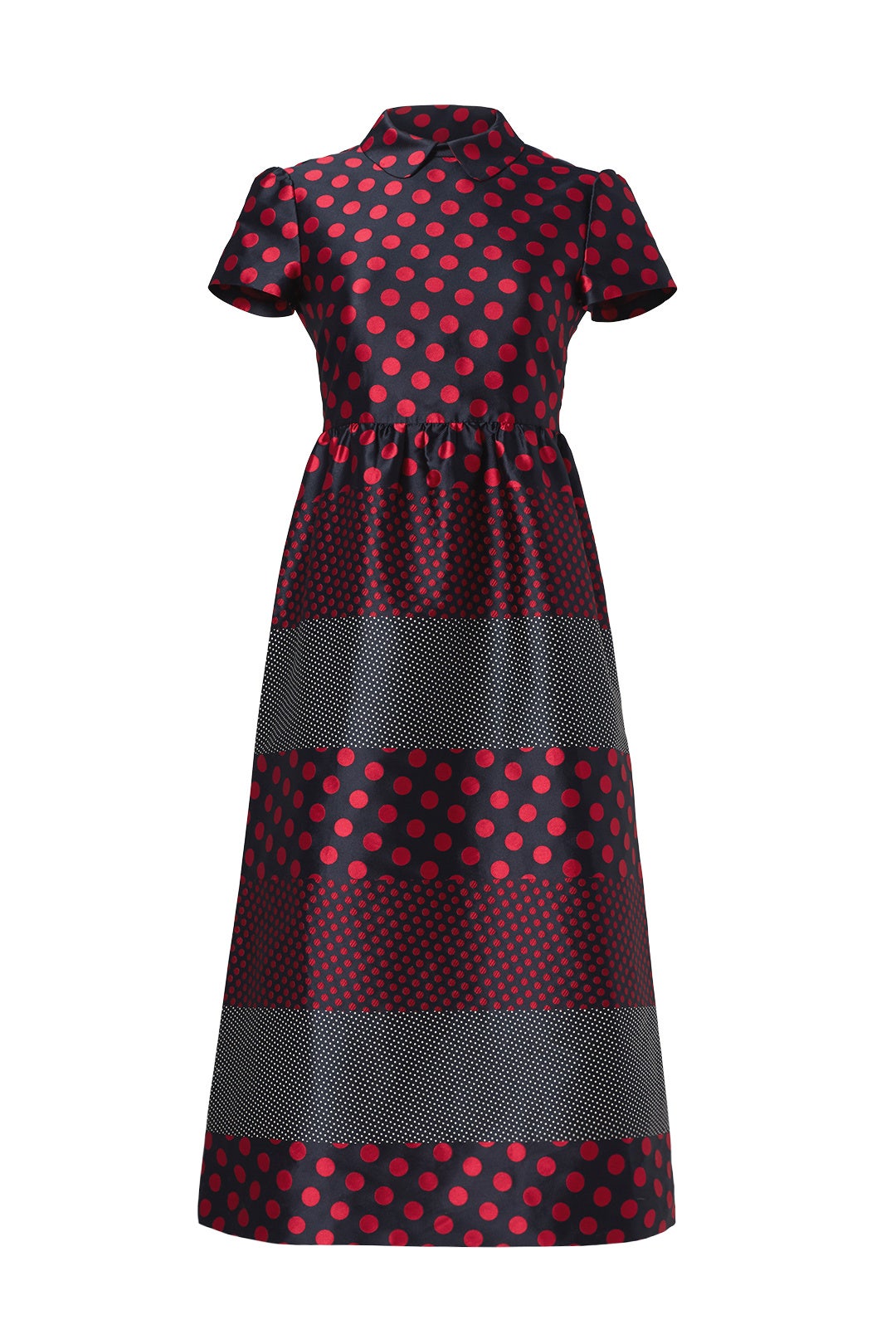 Red Contrast Polka Dot Dress by RED Valentino 3