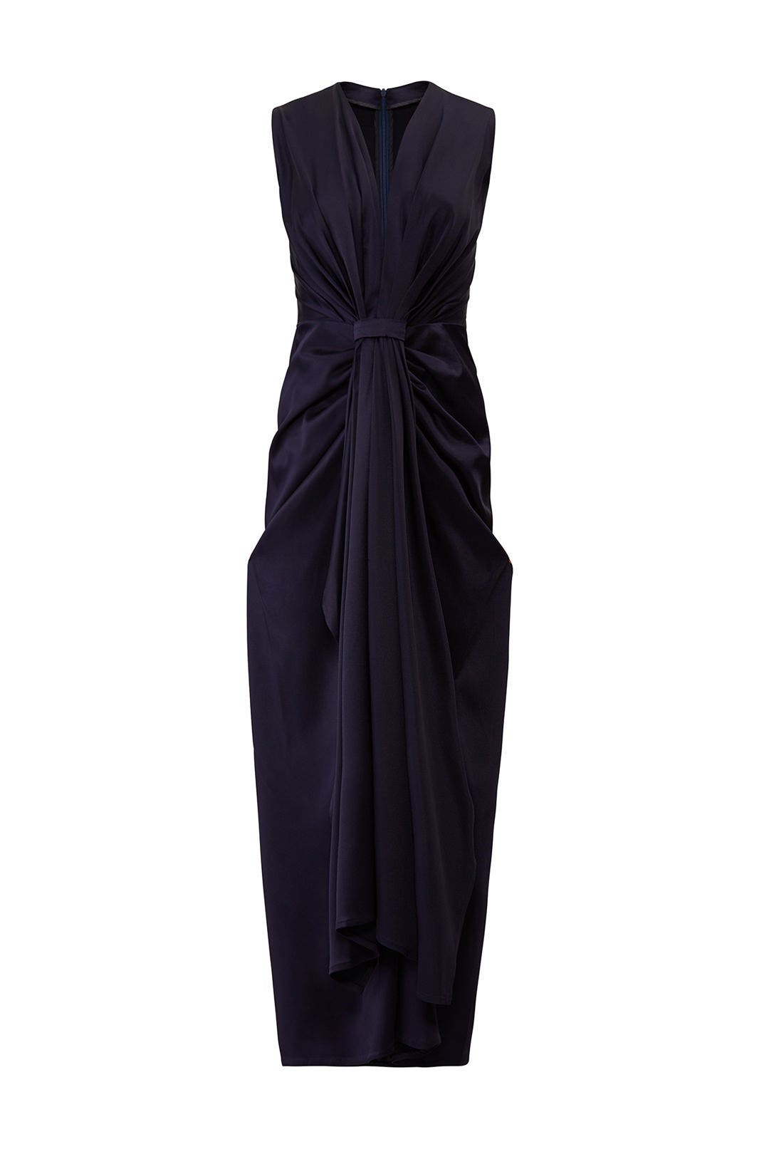 Draped Plunge Gown by Sid Neigum for $203 | Rent the Runway