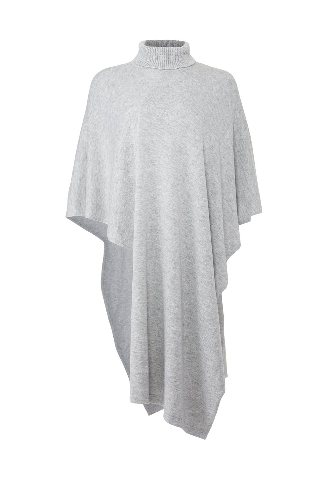 Heather Grey Poncho by Slate & Willow