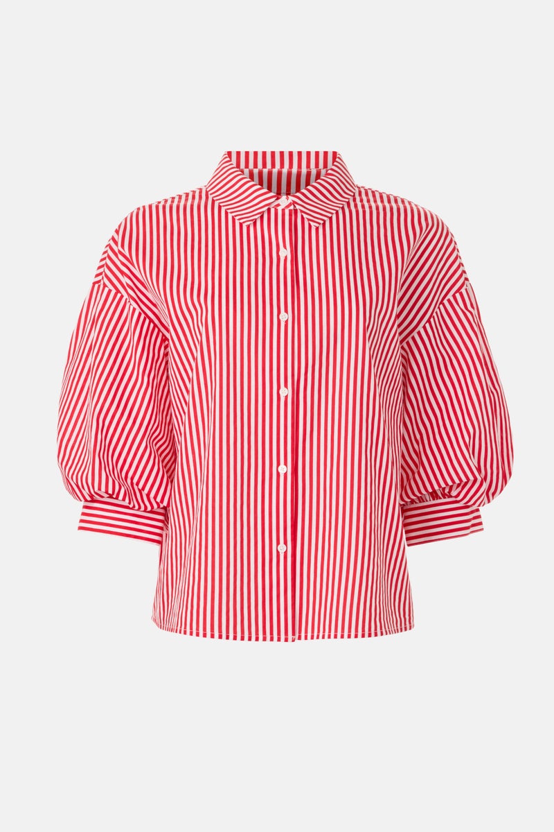 Striped Balloon Sleeves Top by English Factory - Photo 4