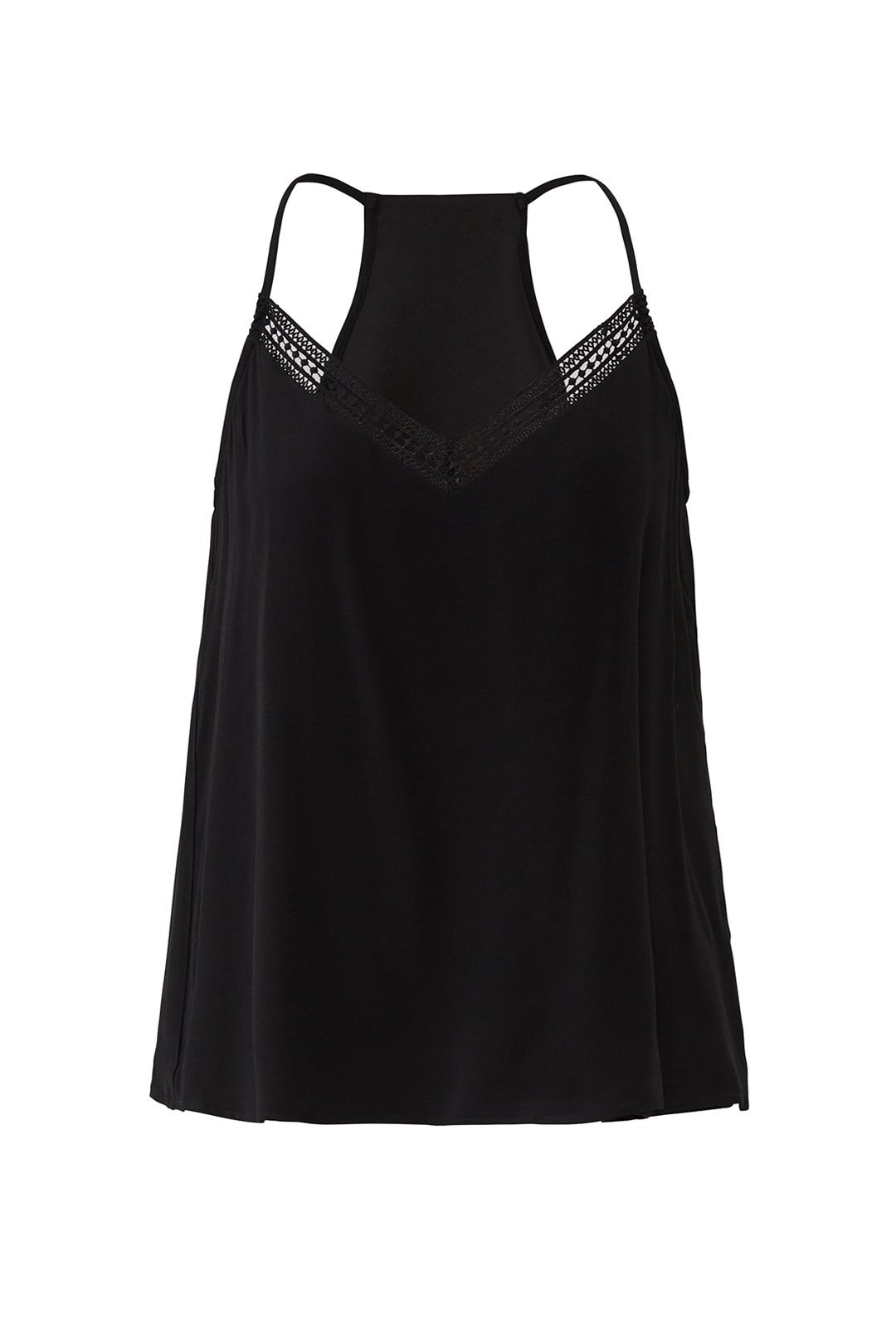 Tricia Lace Trim Razor Back Cami by Greylin