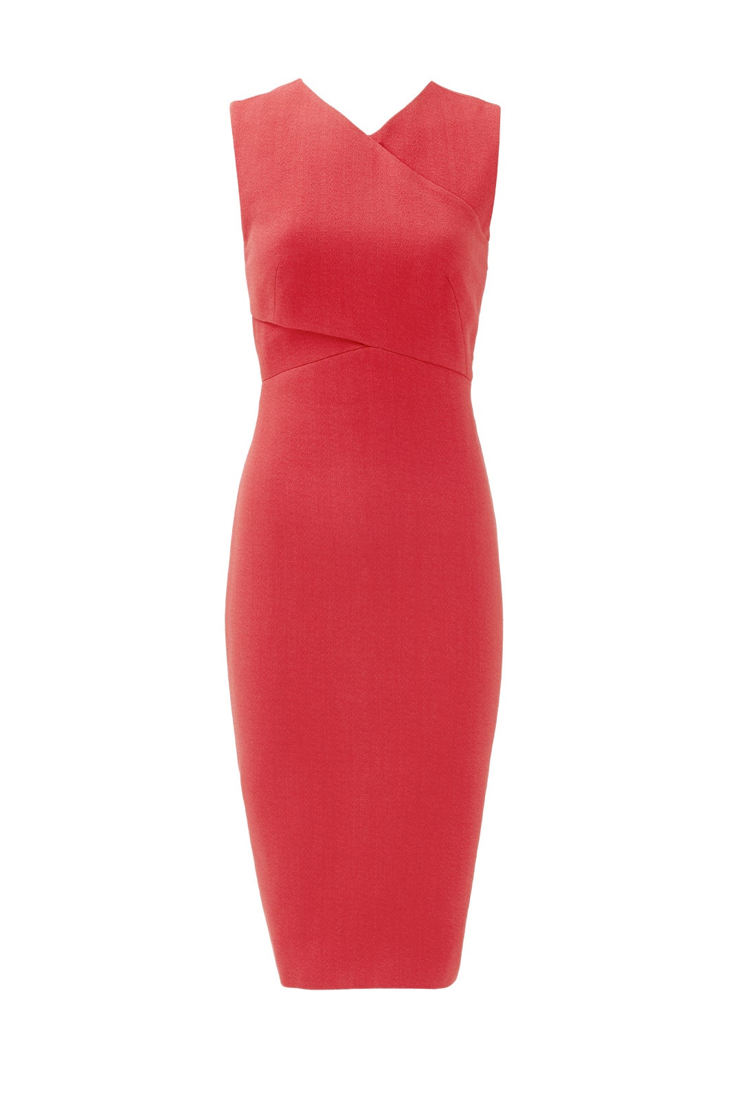Berry Red Crossover Dress by Jason Wu Collection
