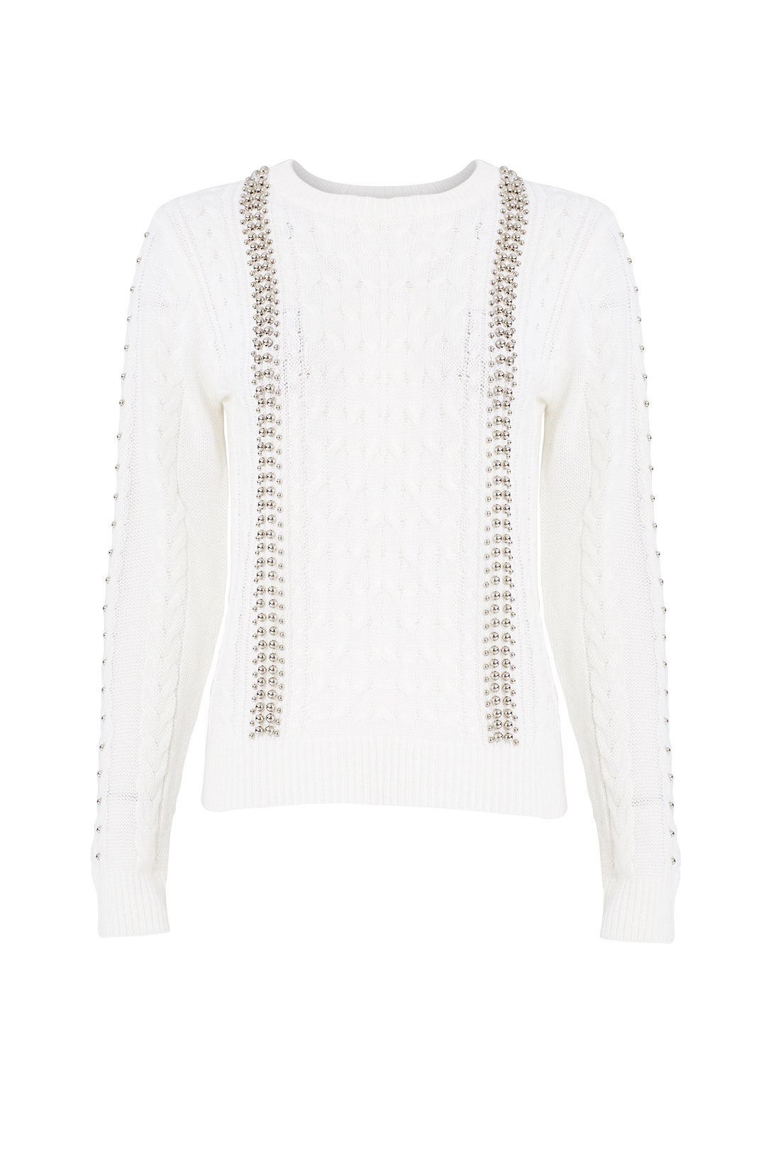 White Woven Sweater by Endless Rose 3