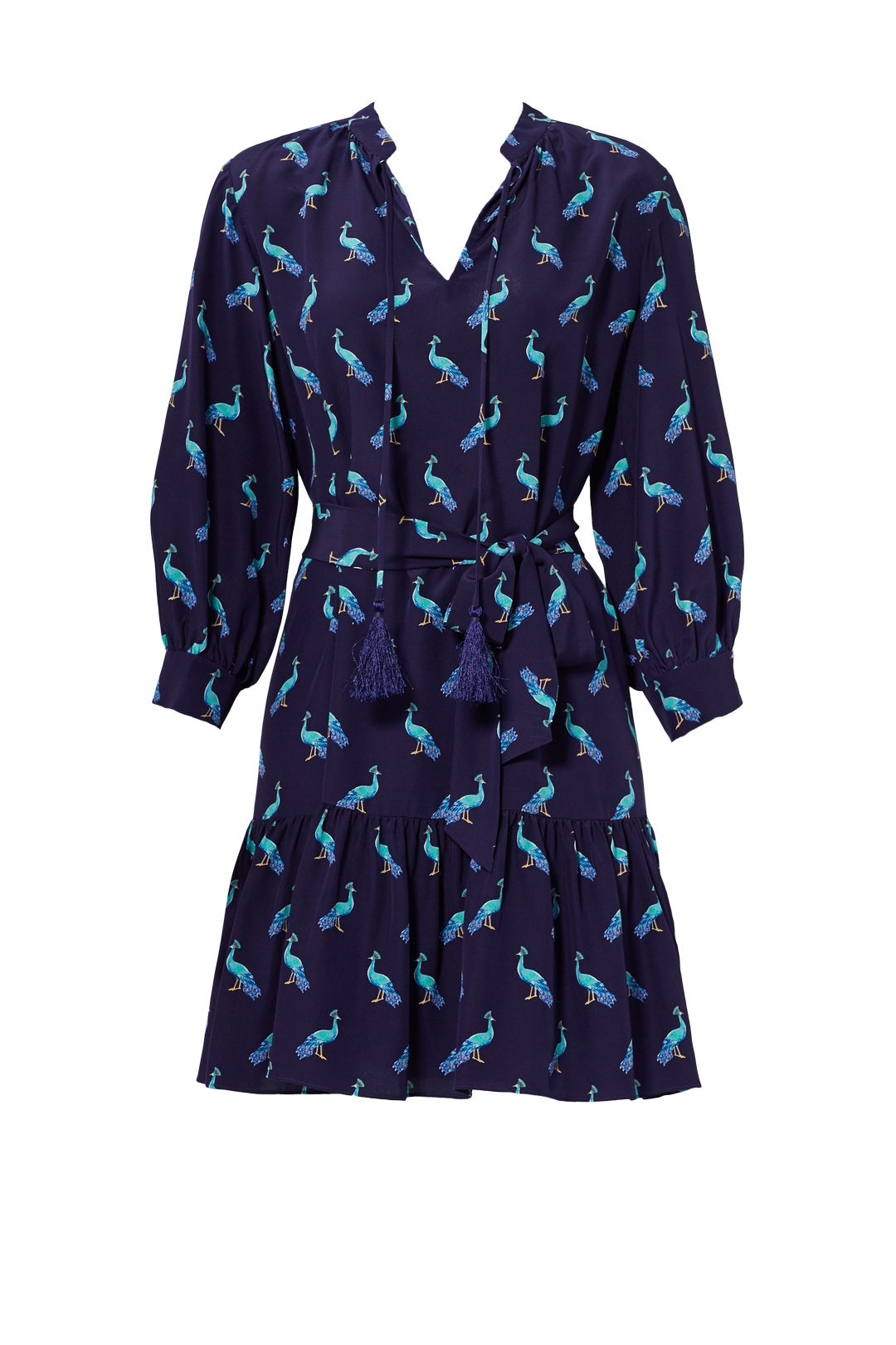 Blue Peacock Dress by kate spade new york 3