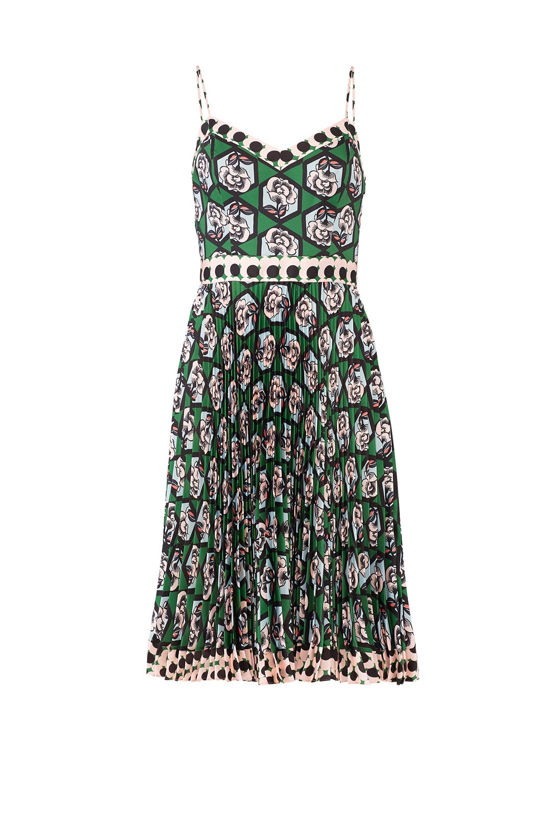 Hexagon Floral Jill Dress by Milly 3