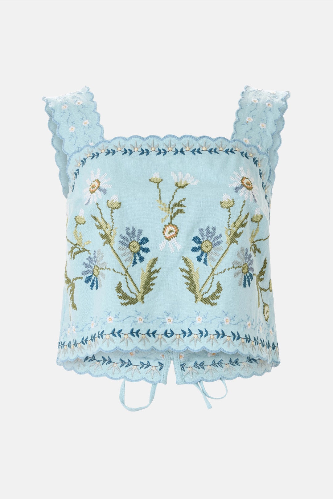 Audra Embroidery Tank Top by Sea New York
