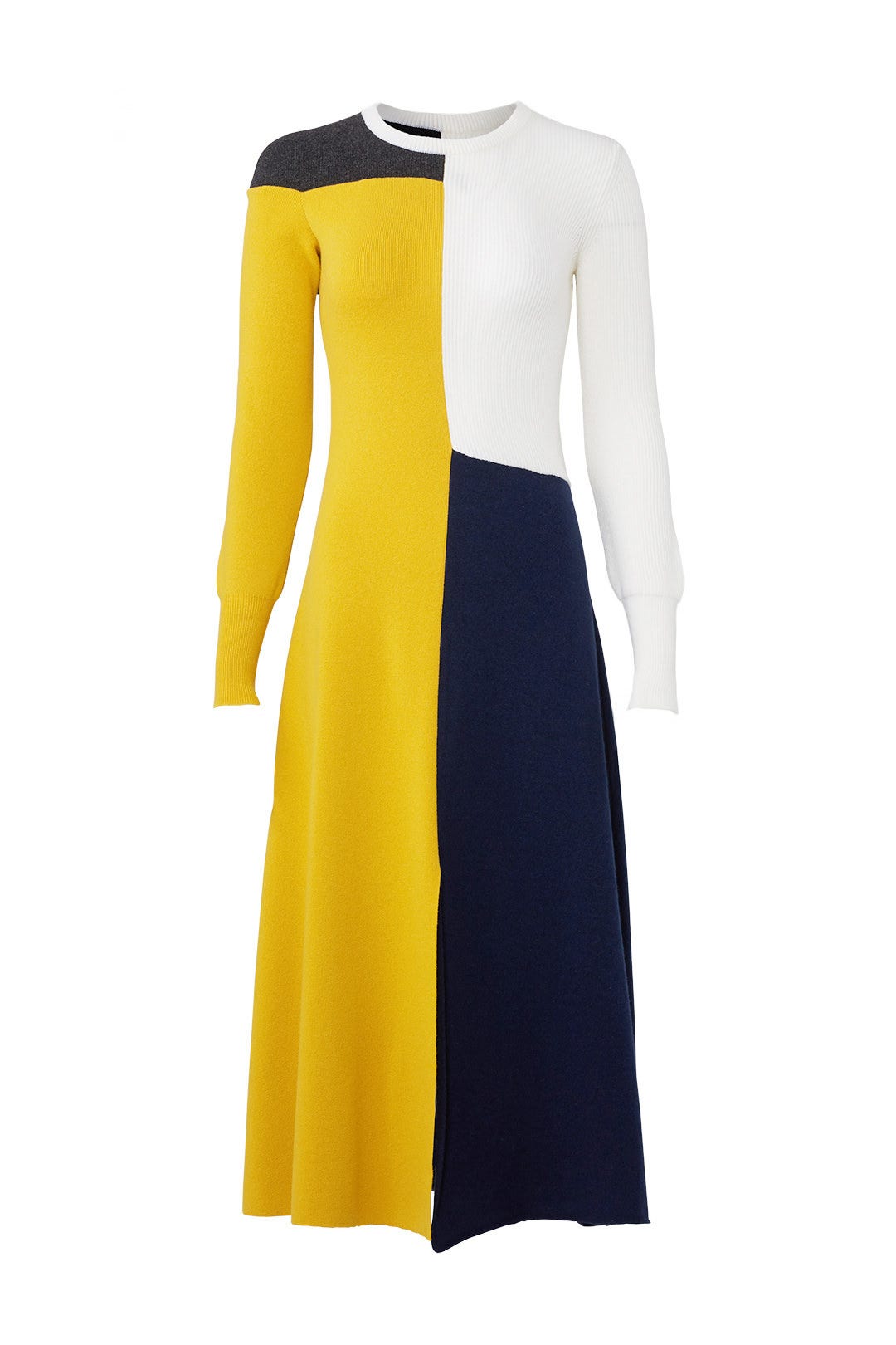 Colorblock Knit Dress by Cedric Charlier 3