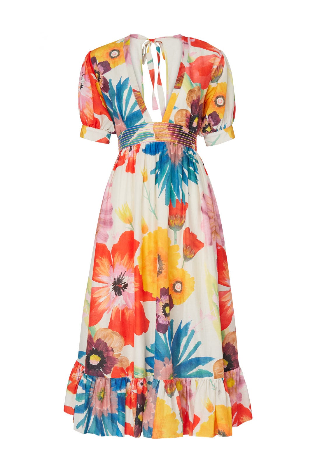 Multi Floral Greta Dress by CAROLINA K 3