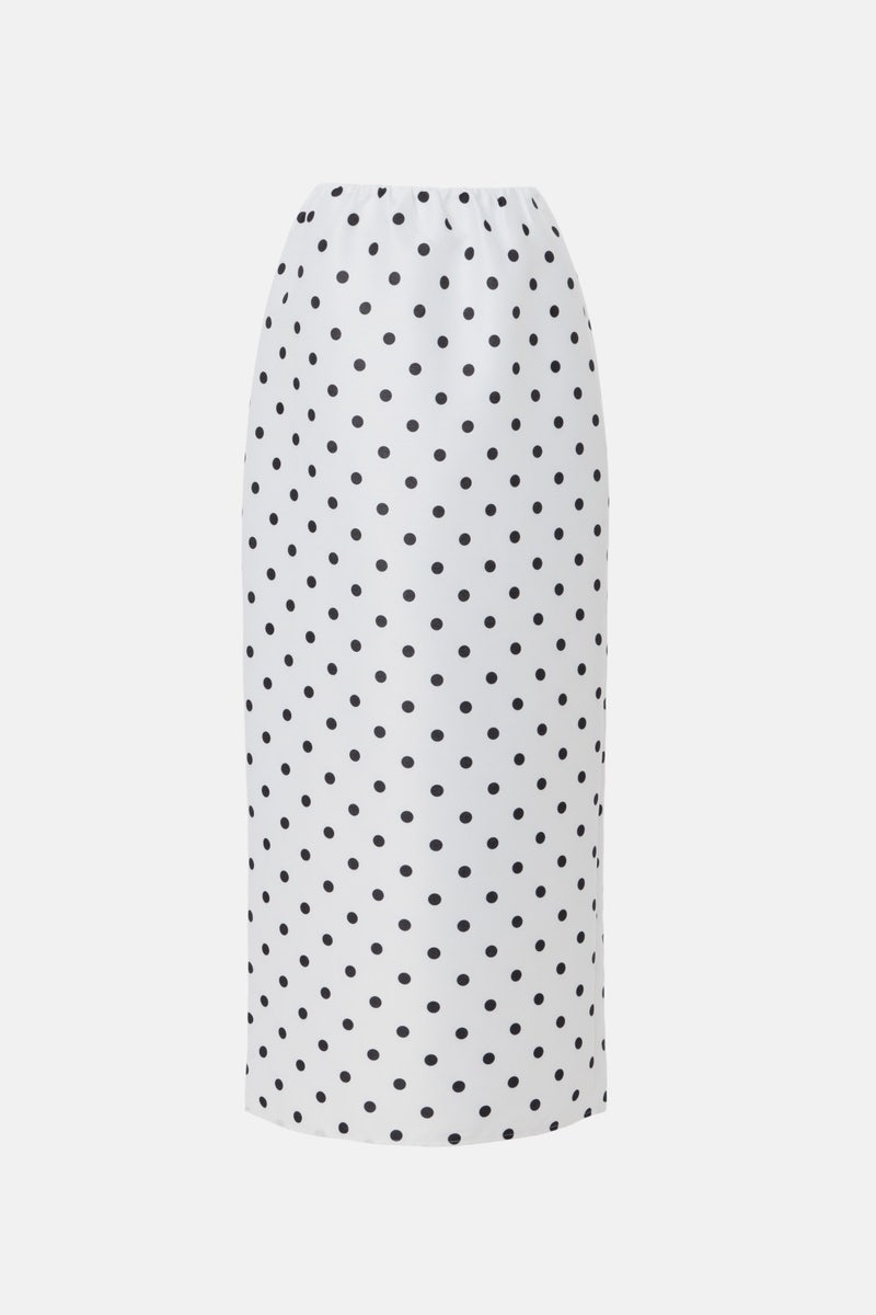 Polka Dot Midi Skirt by French Connection - Photo 4